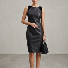 Load image into Gallery viewer, Vilniaus Kailiai Mod. 09764xxx dress, stylish and elegant with a fitted silhouette and intricate fabric details.