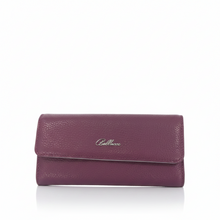 Įkelti nuotrauką į galerijos peržiūros programą, Purple wallet with 'Bellacci' branding on a white background