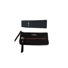 Load image into Gallery viewer, Small purse - key holder + Small Croco leather unisex pen and pencil case