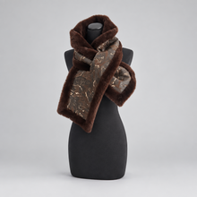 Įkelti nuotrauką į galerijos peržiūros programą, Vilniaus Kailiai scarf with soft, cozy fabric in a stylish design, perfect for adding warmth and elegance to any outfit.