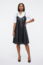 Load image into Gallery viewer, Vilniaus Kailiai Mod. 09825xxx dress in soft fabric, featuring a stylish design and elegant fit, displayed on a hanger.
