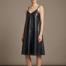 Load image into Gallery viewer, Vilniaus Kailiai Mod. 09825xxx elegant dress with intricate embroidery, displayed on a hanger against a neutral background.
