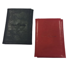 Load image into Gallery viewer, Black and red leather wallets with 'Staunton & Henry' branding on a white background