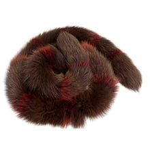 Load image into Gallery viewer, Multicolor for fur long scarf wearable in several ways