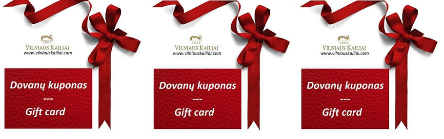 Dovanų kuponas.