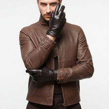 Įkelti nuotrauką į galerijos peržiūros programą, Odinės Vyriškos pirštinės Mod. DS-AEU-B01LW1VGAA
