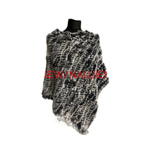 Load image into Gallery viewer, Textured scarf on a black background with &#39;NEW/NAUJIENA&#39; text.
